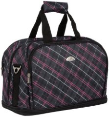 П7092 Клеткарозовая сумка  раздвижная (черный/44*30*23/полиэстер/1,3 кг/30 литров/Polar)