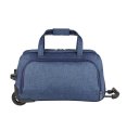 М-18 Сумка на колёсах катионик синий  (синий/полиэстер/NTL Continent)