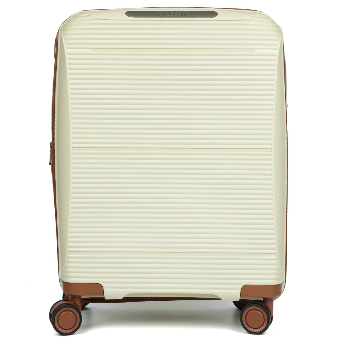 EN1010-24-13 FABRETTI Чемодан 4-х колесный 100% полипропилен (Бежевый/46*67*29/полипропилен/M/FABRETTI)