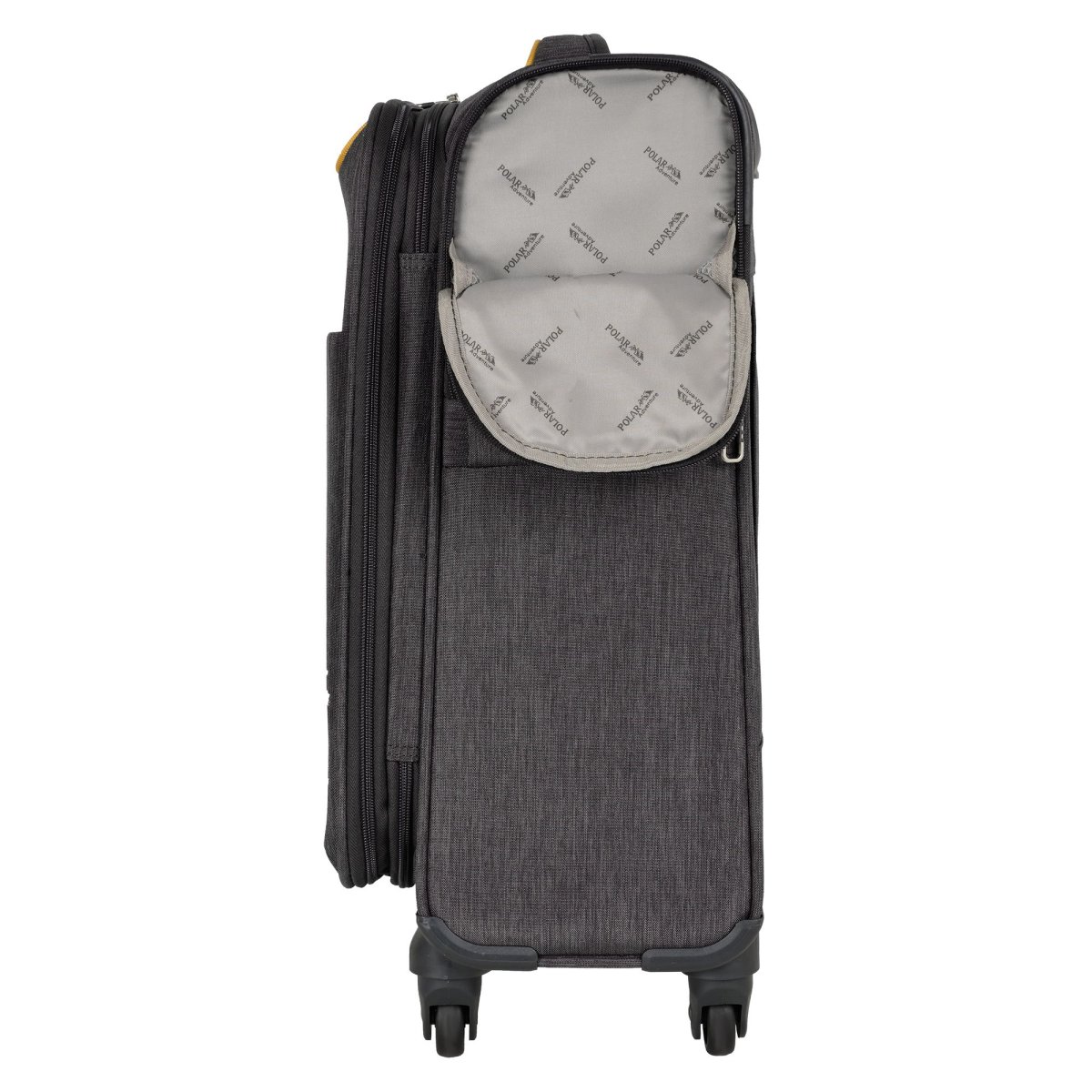 Р1919 (3-ой) D.Blue (19) т.синий чемодан малый тканевый облегченный (синий/34,5*55*22/полиэстер/S/2,6 кг/37 литров/Polar)