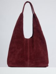 2903LNC Сумка женская Бордовый (бордовый/32*31*11/натуральная замша/кожа/Richet)