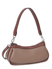 111-149 Сумка женская (бежевый/рыжий) (Бежевый/рыжий/28*14*8/Экокожа/Hogerland)