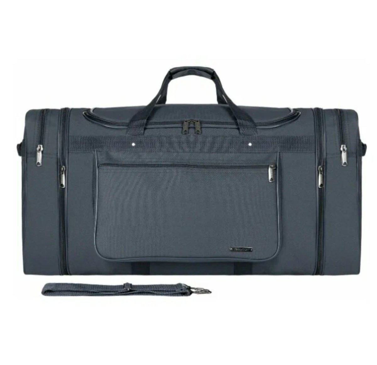 М-214р-1 Сумка спортивная 600 серый (серый/76*38*36/полиэстер/NTL Continent)