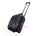 М-7314 Сумка на колесах дизайн париж (фиолетовый/38*29*22/полиэстер/NTL Continent)
