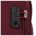 NE2020-20-4 (FABRETTI) Чемодан 4-х колесный 100% полиэстер  (Бордовый/36*55*22/полиэстер/S)