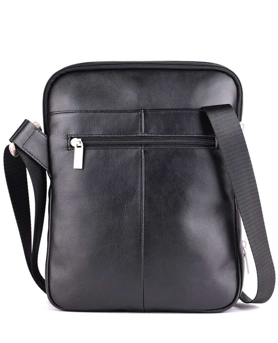 51759 Сумка SAM SPORT кожа перфорированная черный (Черный/19*26*4/натуральная кожа/R.Blake)