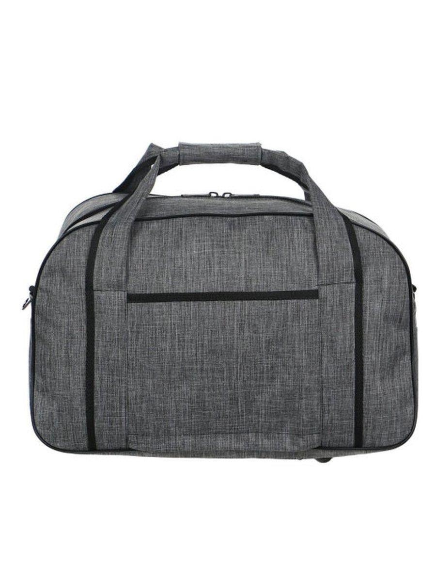 М-505 Саквояж катионик серый (серый/49*30*20/полиэстер/NTL Continent)