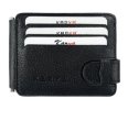 0044-45 Картхолдер натуральная кожа KARYA (Черный/11*9*1/натуральная кожа/KARYA)