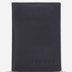 Ri-027BV Бумажник водителя Черный (черный/10*14*0,5/натуральная кожа/Richet)