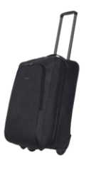 КС-7622-1 Сумка на колёсах катионик черный (Черный/катионик/NTL Continent)