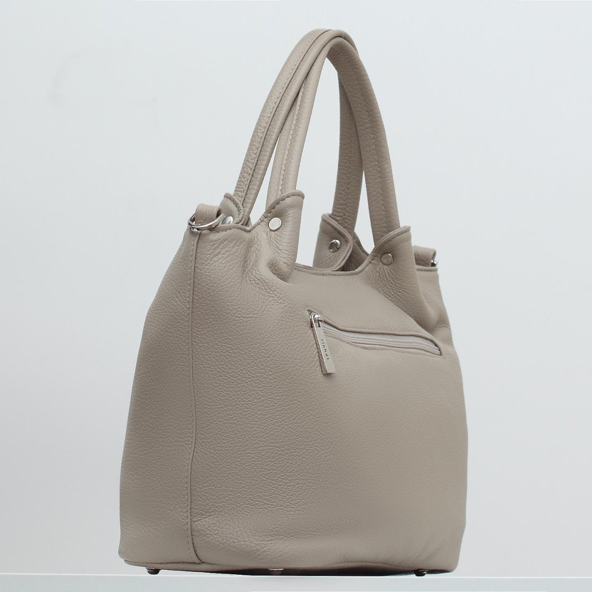 2421LN Сумка женская Бежевый (Бежевый/30*20*12/натуральная кожа/Richet)