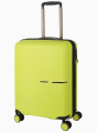 45A-037-420 Чемодан 4-х колесный (Жёлтый/39*55*20/полипропилен/S/2,3 кг/40 литров/Eberhart)