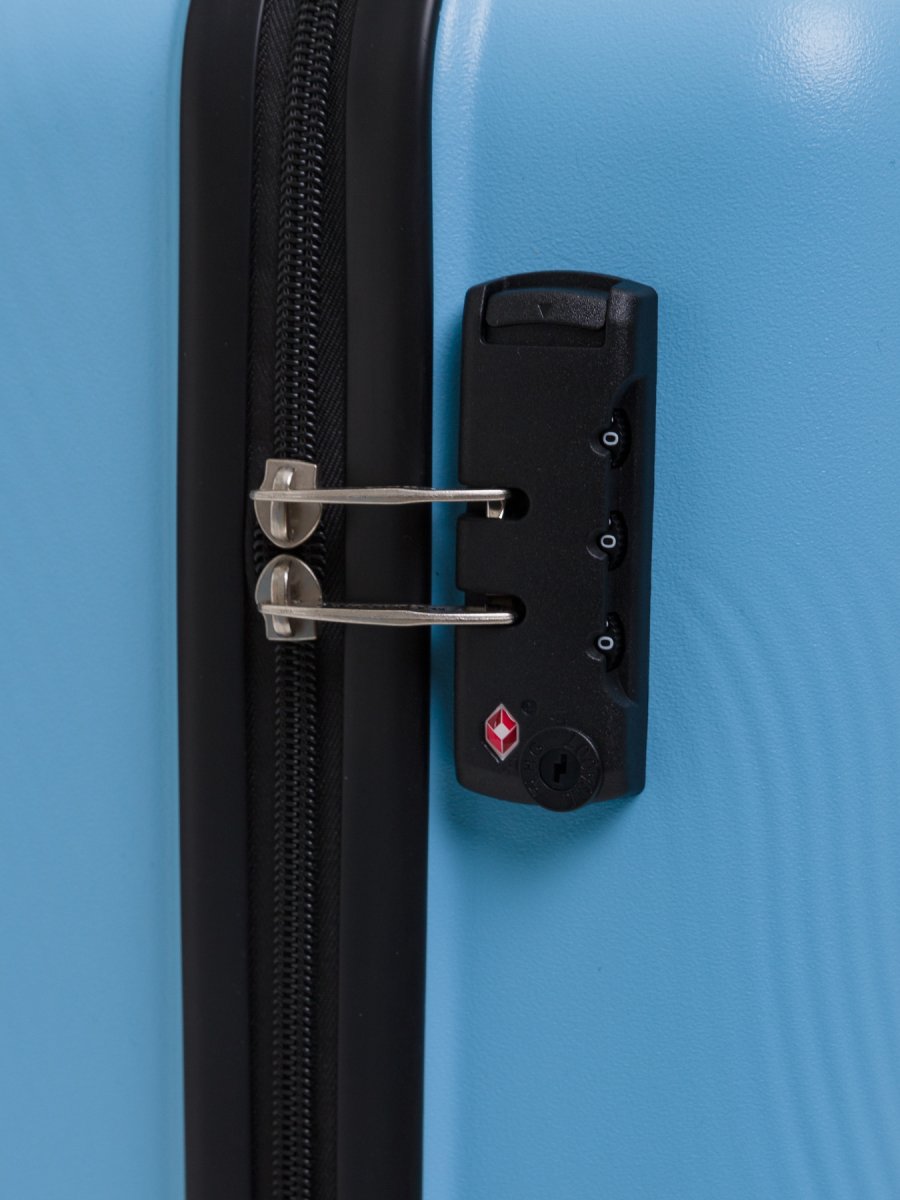 PP21L20BL Чемодан REDMOND полипропилен (Голубой/55*39*20/полипропилен/S/Redmond)