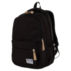 П2006 (Black) черный рюкзак текстиль (Черный/30*44*19/полиэстер/0,47 кг/25 литров/Polar)