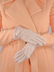 S19 beige перчатки Malgrado (7,5) (Бежевый/7,5/Malgrado)