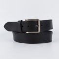 BELGRADE06-J-01 Ремень мужской Jonas Hanway (черный) (Черный/3,9*110-130/натуральная кожа/Jonas Hanway)
