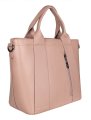 758К Сумка женская натуральная кожа (L pink # 21) (Розовый светлый/натуральная кожа)