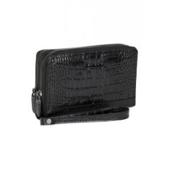 0890-53 Клатч натуральная кожа KARYA (Черный/21*12*5/натуральная кожа/KARYA)