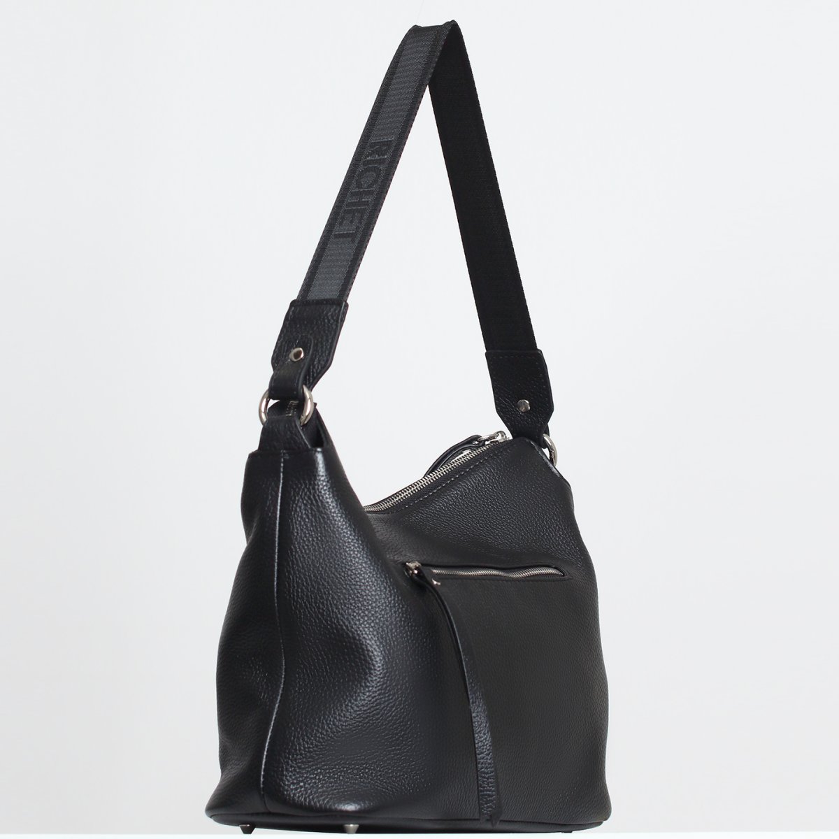 3165LN Сумка женская Черный (Черный/32*26*12/натуральная кожа/Richet)