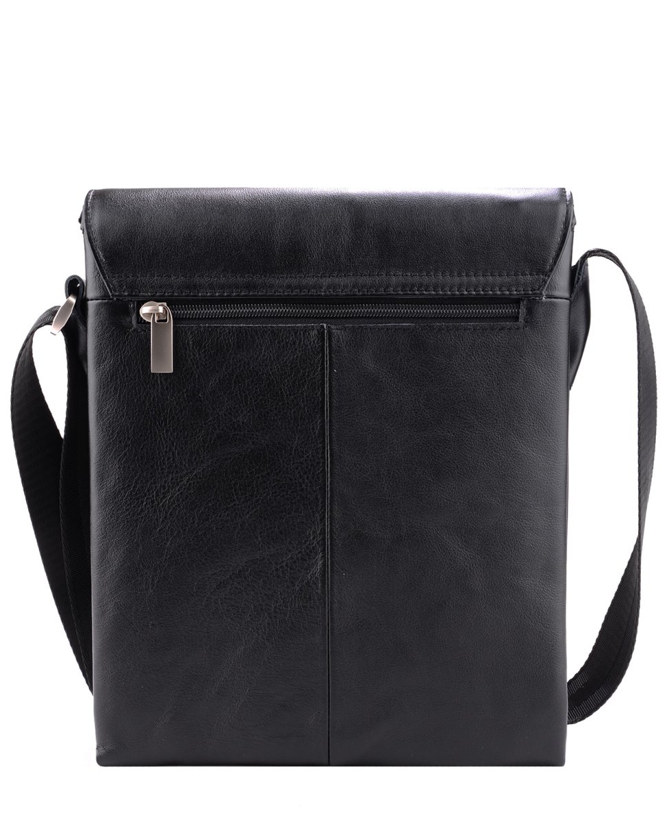 49986 Сумка PARKER BLACK кожа черный (Черный/22*24*4/натуральная кожа/R.Blake)