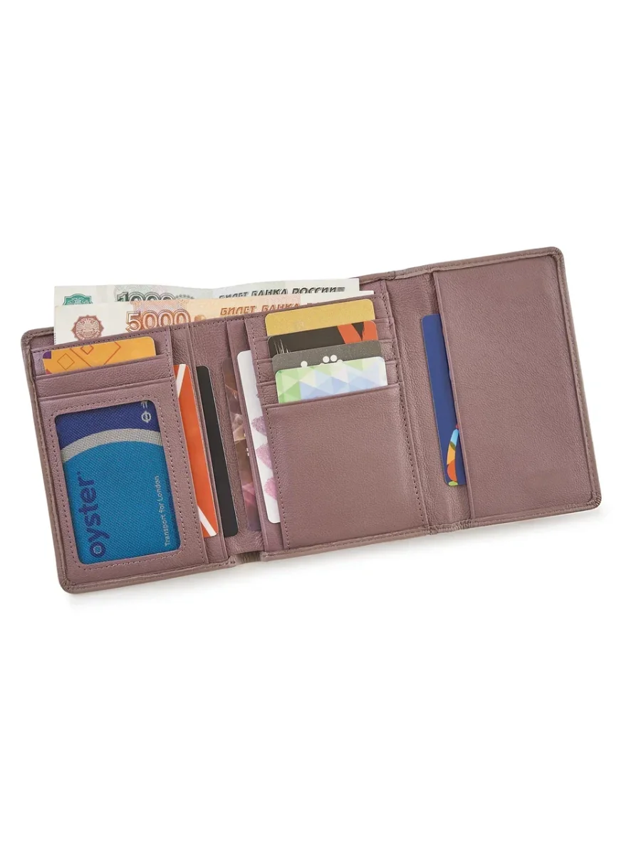 51-369-19-2 Кошелек женский (бежевый) (бежевый/12*9*3/натуральная кожа/Redmond)