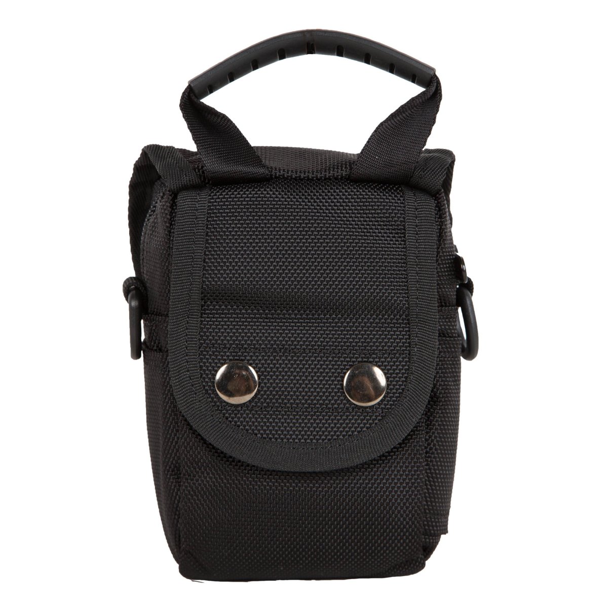 П4172 (чёрный) Сумка молодежная верт. малая текстиль (черный/10*12*4/полиэстер/0,25 кг/Polar)