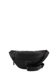 V11 001 01 Сумка поясная текстиль (черный) (черный/32*8,5*16/полиэстер/NaVibe)