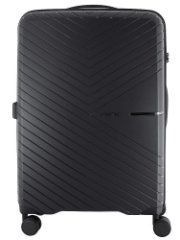 45A-009-424 Чемодан 4-х колесный (Черный/45*68*26/полипропилен/M/3,0 кг/70 литров/Eberhart)