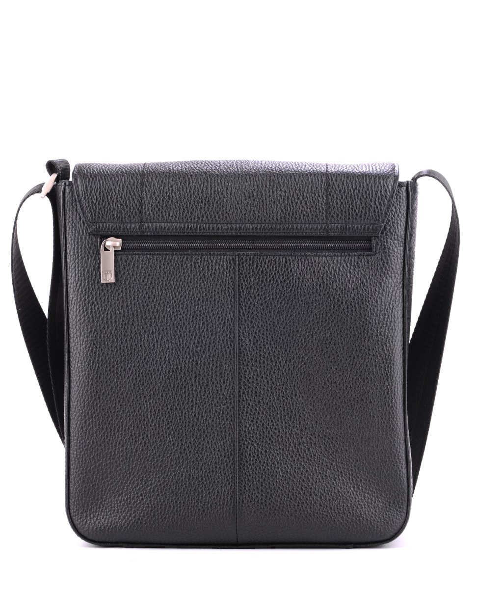 51717 Сумка JOHNNY DEERSKIN кожа (черный) (Черный/24*26*6/натуральная кожа/R.Blake)