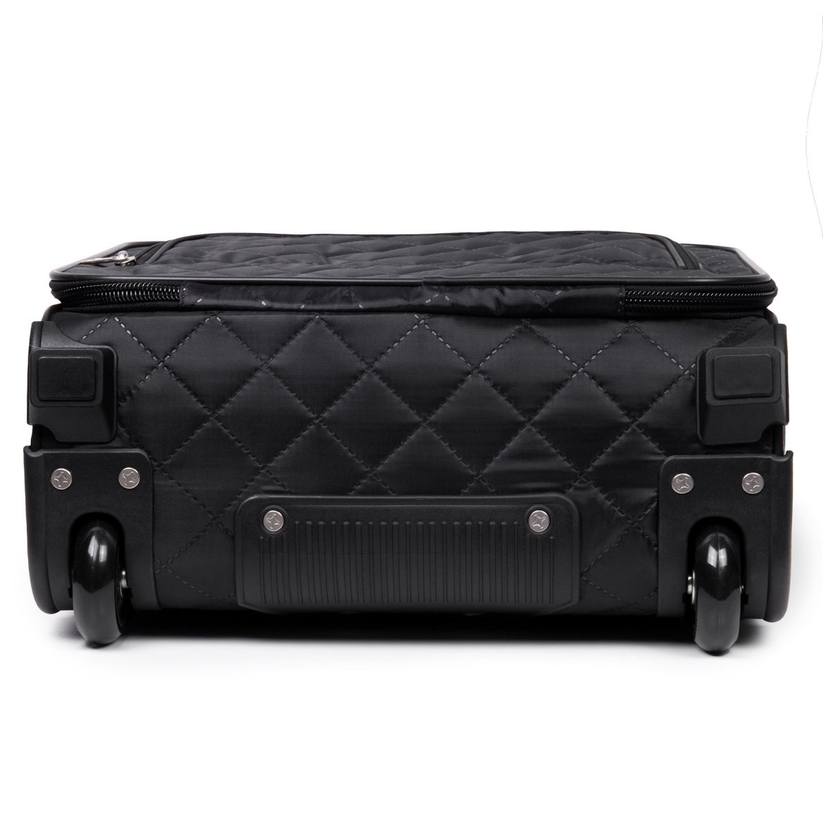 П7097ТС (черный) сумка Пилот термостежка 2 колеса (Черный/40*47*20/полиэстер)