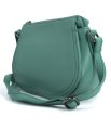 195К Сумка женская натуральная кожа (l green) (Зелёный/натуральная кожа)