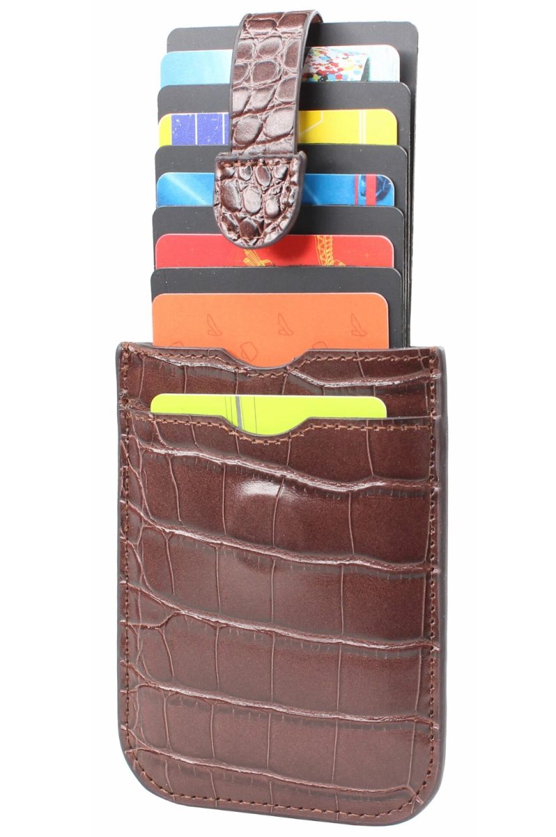 27001-149 Brown Визитница Malgrado (коричневый/10,5*8*1,5/натуральная кожа/Malgrado)