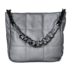 243К Сумка женская натуральная кожа (grey) (Серый/35*33*10/натуральная кожа/Redmond)