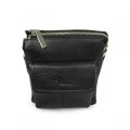 102-878-1 Сумка мужская кожа (Пеллекон) (черный/16*20*5/натуральная кожа/PELLECON)