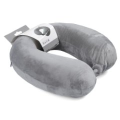 57818-3 FABRETTI Подушка дорожная (100% полиэстер) (серый/31*31*10/полиэстер/FABRETTI)