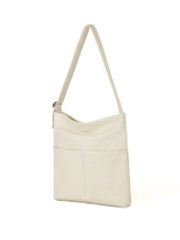 8022К Сумка женская натуральная кожа (milk) (Бежевый/38*32*6/натуральная кожа/Redmond)