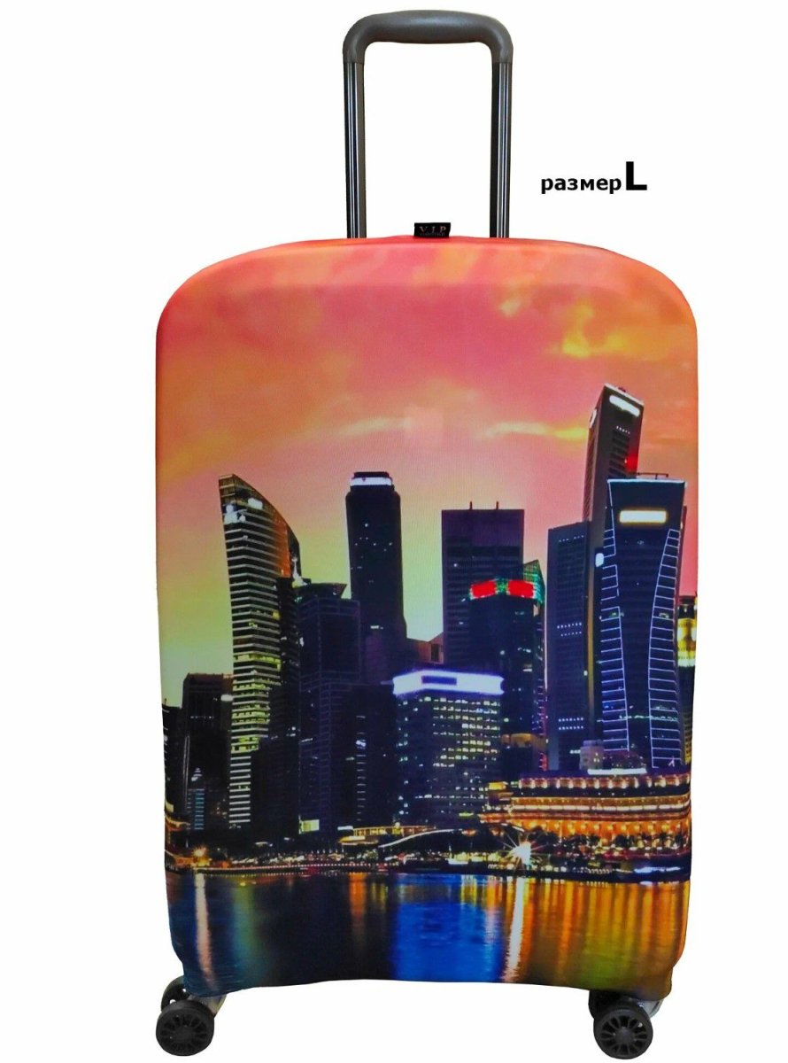 2336 Чехол для чемодана (L) (L/бифлекс/VIP COLLECTION)