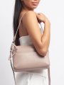 3174LN Сумка женская Пудра (Пудра/26*17*10/натуральная кожа/Richet)
