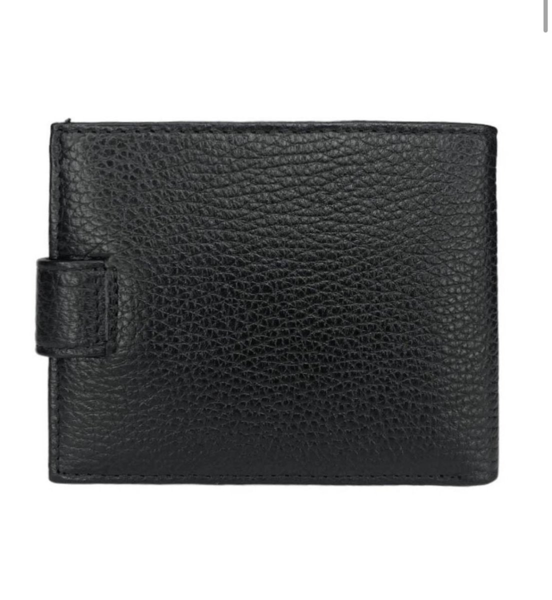 0980-45 Портмоне мужское натуральная кожа KARYA (Черный/11,5 см*9,5 см*1 см/натуральная кожа)