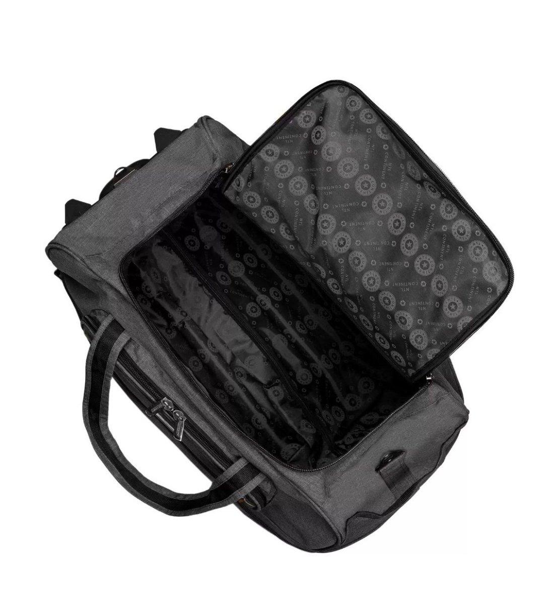 М-59 Сумки на колесах катионик серый (Серый/56*33*35/катионик/78 литров/NTL Continent)