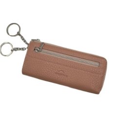 3272 Футляр для ключей F/ PINK 010 (Розовый светлый/16*7,5*2/натуральная кожа/CANGURIONE)