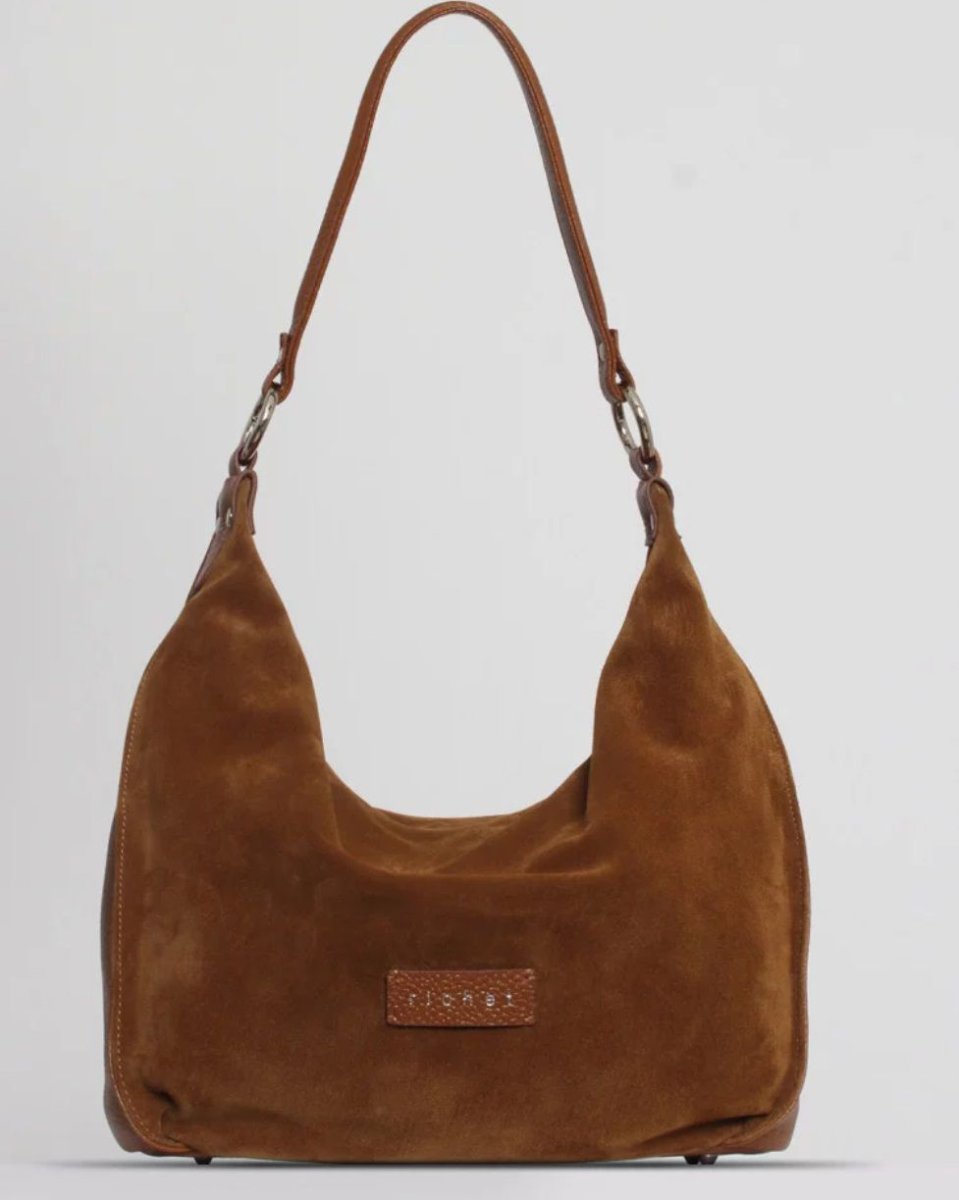 3200LNC Сумка женская замша (Рыжий) (Рыжий/33,5*23*13,5/натуральная замша/кожа/Richet)