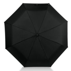 737190 Зонт мужской,3 сл.,полный автомат,пласт. прямая (Черный/эпонж/Goroshek)