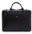 0829-03 Сумка мужская натуральная кожа KARYA (Черный/40*30*7/натуральная кожа)