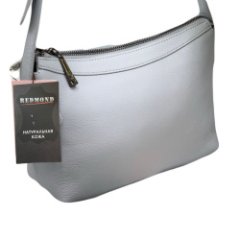 8662К Сумка женская натуральная кожа (L blue) (Голубой)