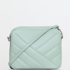 3131LN Сумка женская Зеленый (Зелёный светлый/21*17*6/натуральная кожа/Richet)