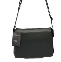 0958К Сумка женская натуральная кожа (d grey) (Серый тёмный/28*20*11/натуральная кожа/Redmond)