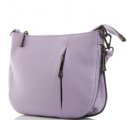 909К Сумка женская натуральная кожа (lavander) (Сиреневый/натуральная кожа)