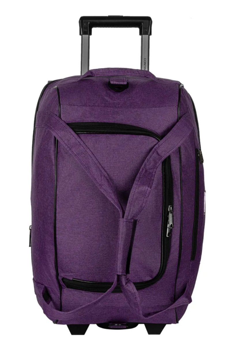 М-198-1 Сумка на колесах катионик фиолетовый (фиолетовый/54*32*32/катионик/NTL Continent)