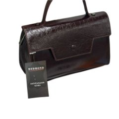 966К Сумка женская натуральная кожа (collo) (бордовый/22*14*8/натуральная кожа/Redmond)